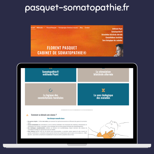 Création de site internet - Florent Pasquet, somatopathe